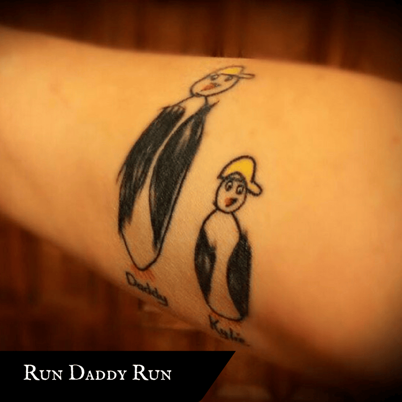 Run Daddy Run Sign A Generous Helping – Of Laughter & Tears